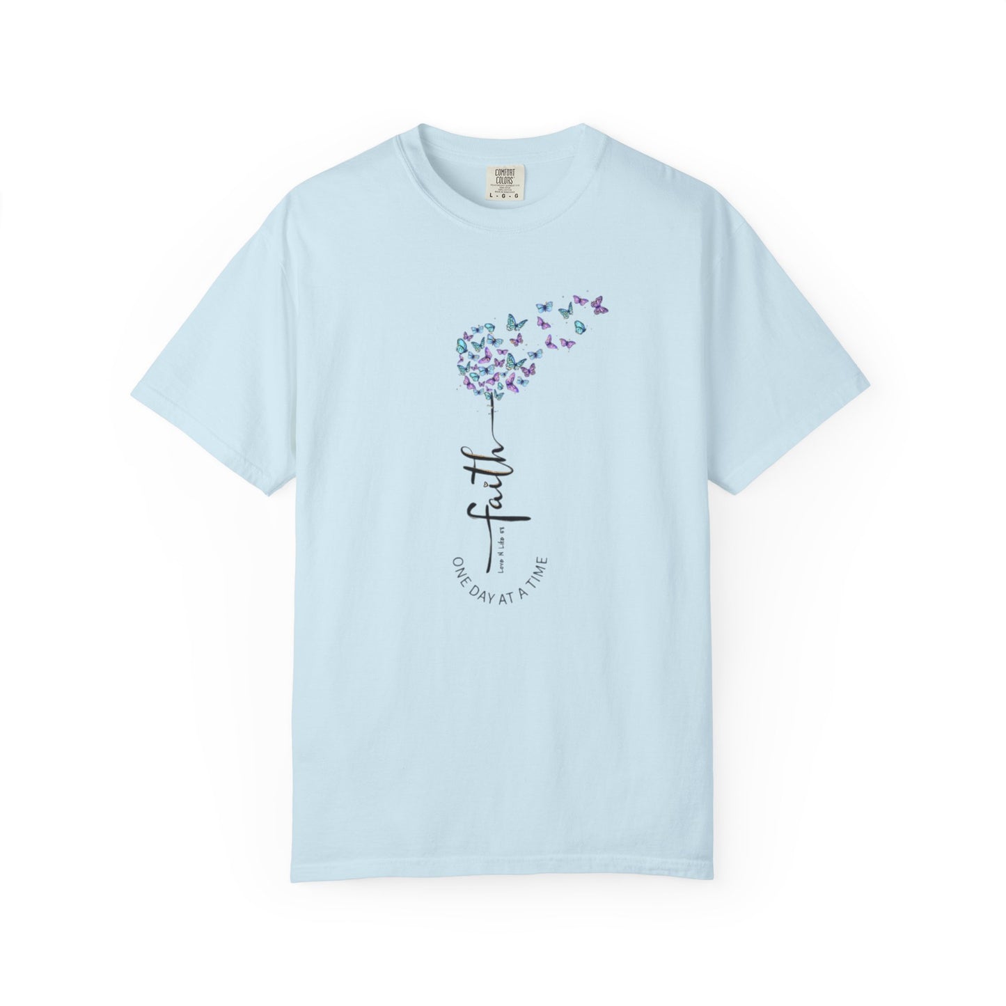 Faith Butterflies Short Sleeve Tee