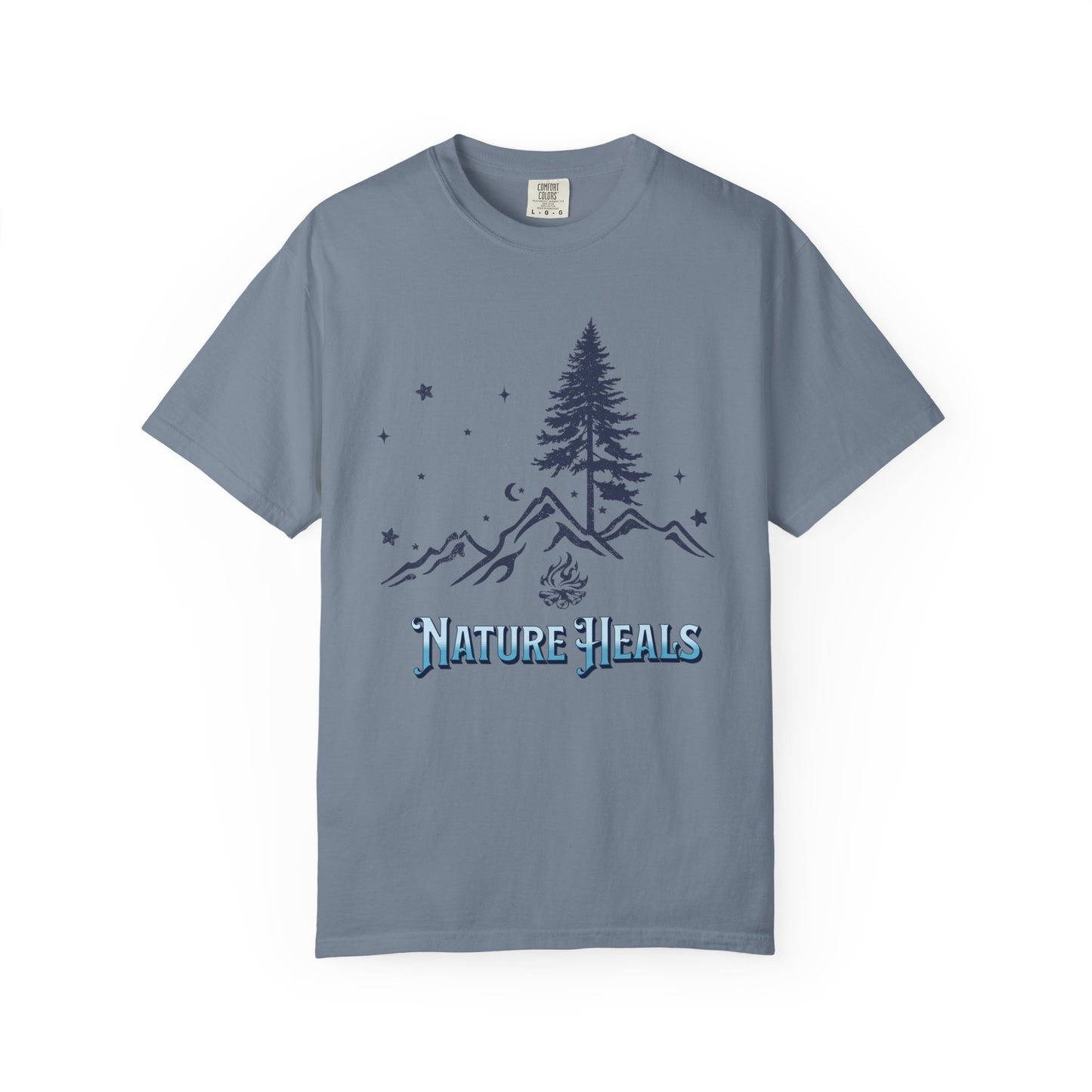 Nature Heals  Mountain Short Sleeve Tee