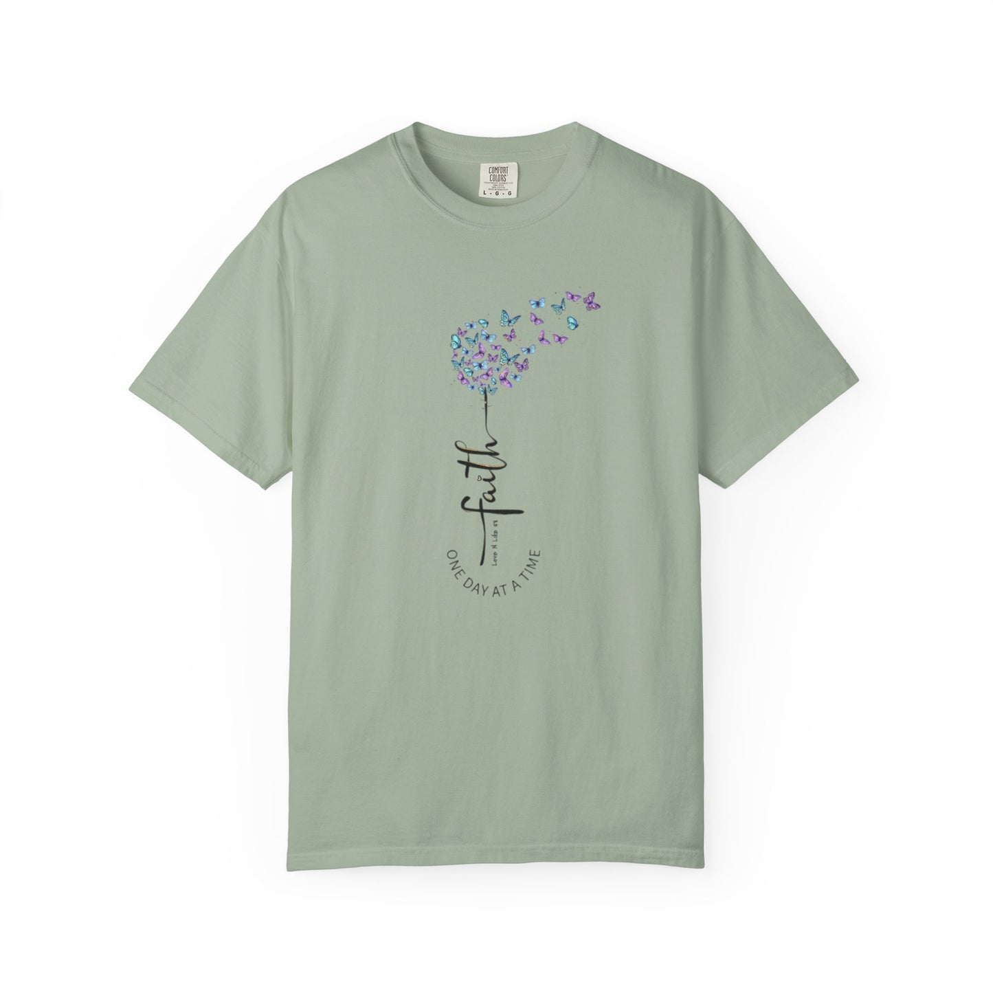 Faith Butterflies Short Sleeve Tee