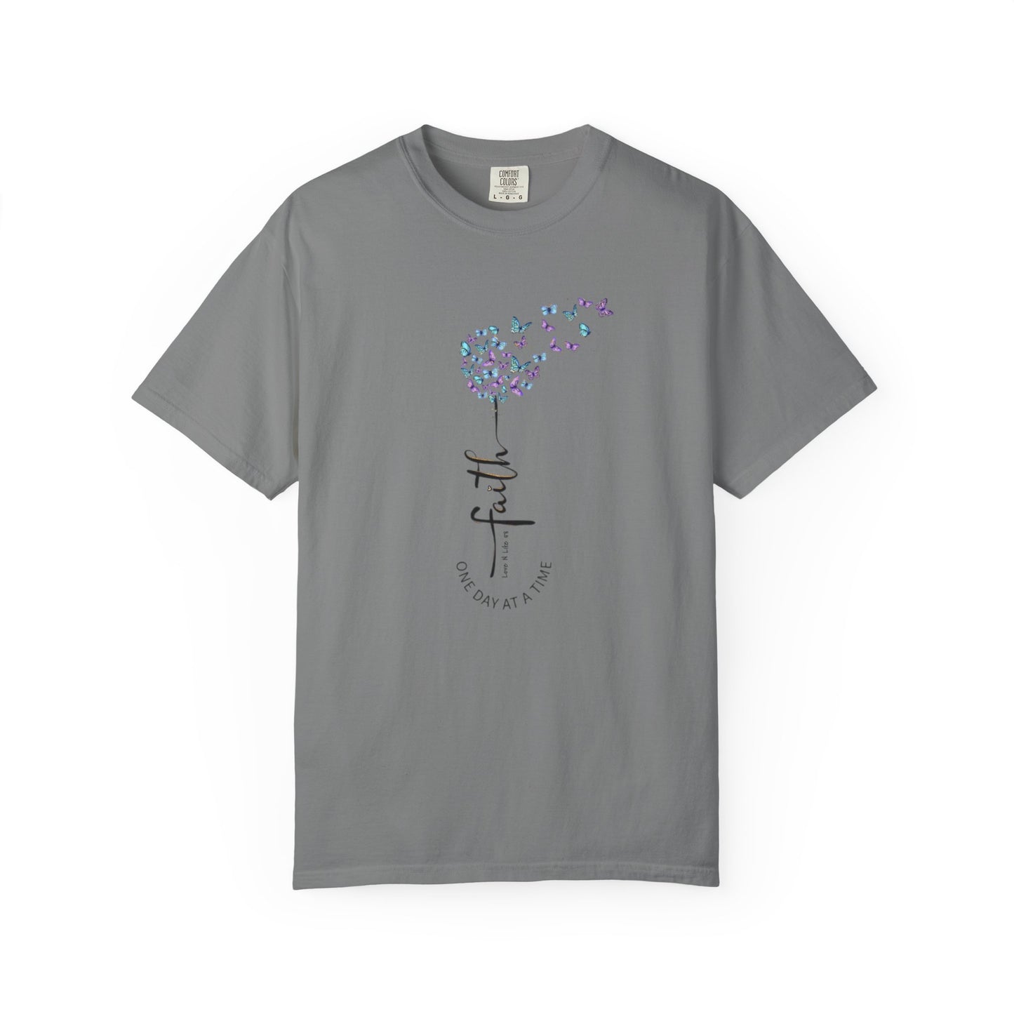 Faith Butterflies Short Sleeve Tee