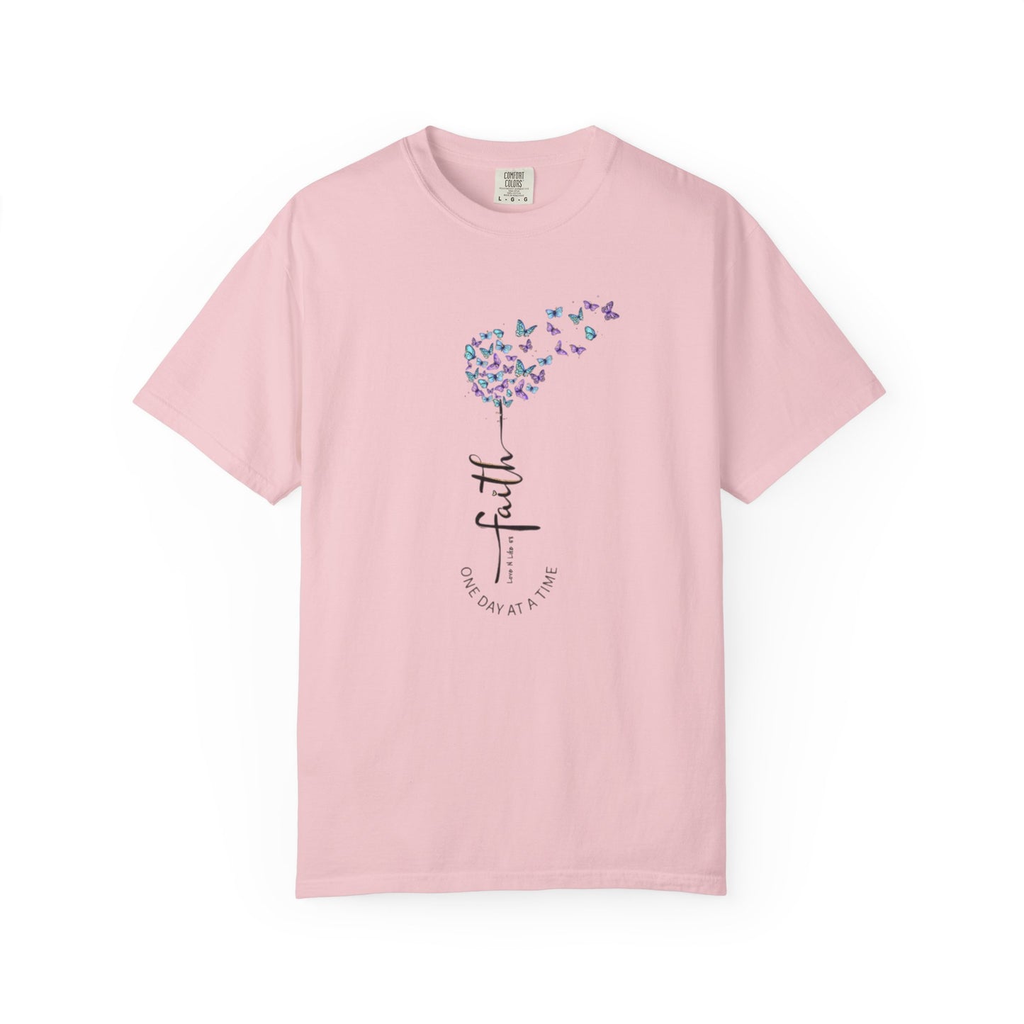 Faith Butterflies Short Sleeve Tee