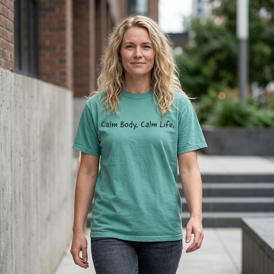 Calm Body, Calm Life Short Sleeve Tee