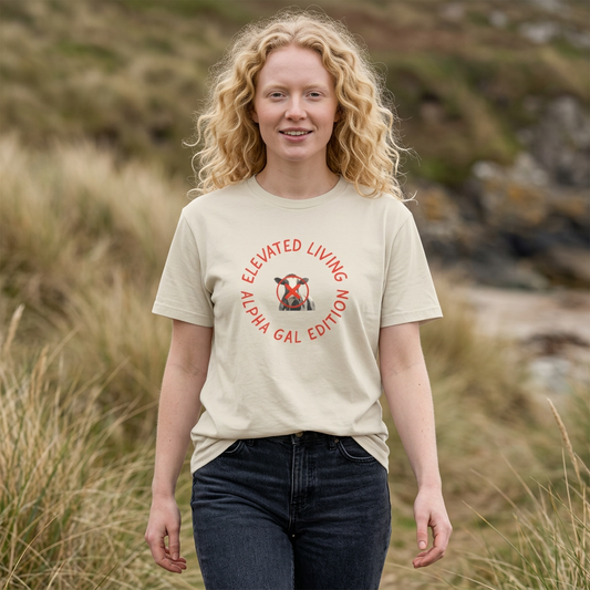 Organic-Elevated Living Alpha Gal Edition Short Sleeve Tee