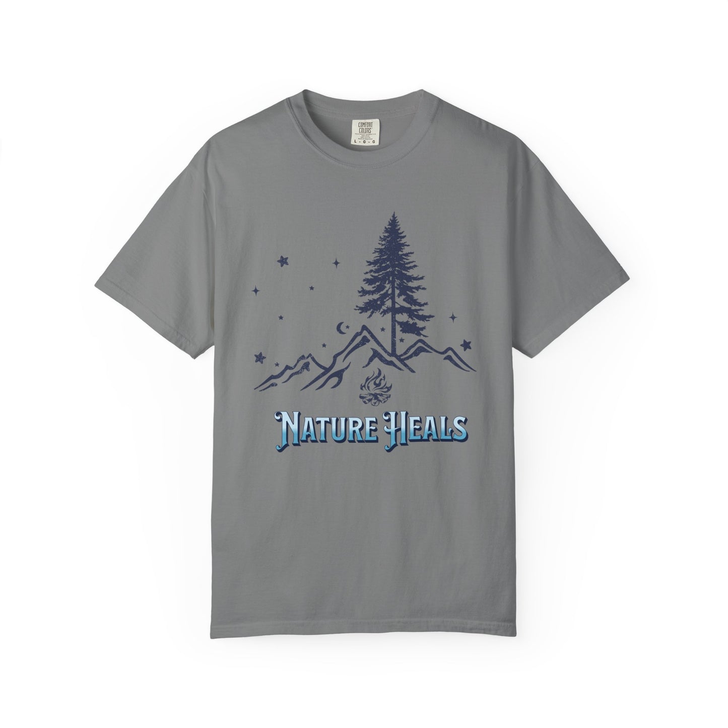 Nature Heals  Mountain Short Sleeve Tee