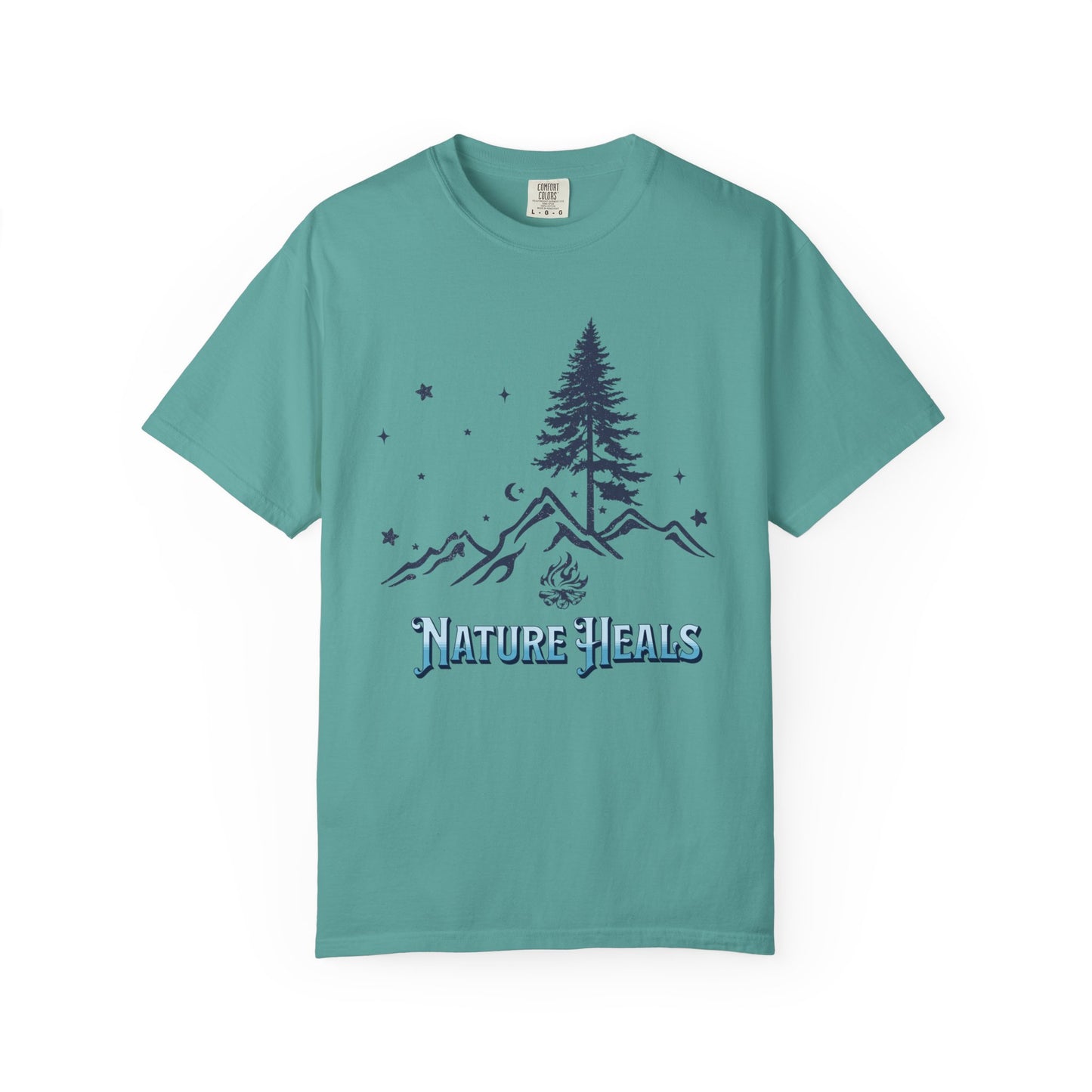 Nature Heals  Mountain Short Sleeve Tee