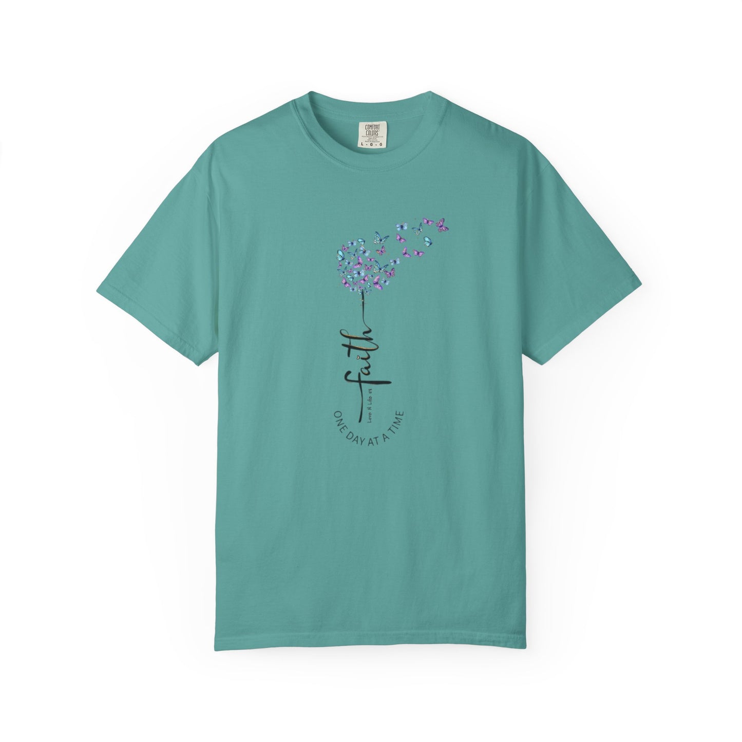 Faith Butterflies Short Sleeve Tee